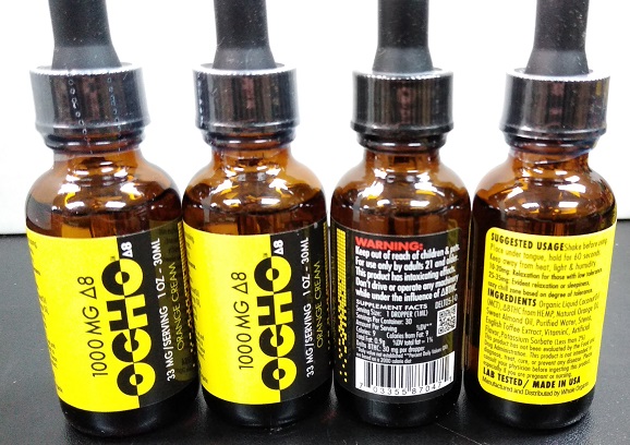 OCHO Delta 8 tincture - 1000mg 30mL